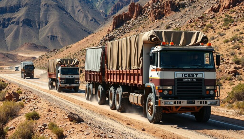 Specialized granite trucks Specialized granite trucks