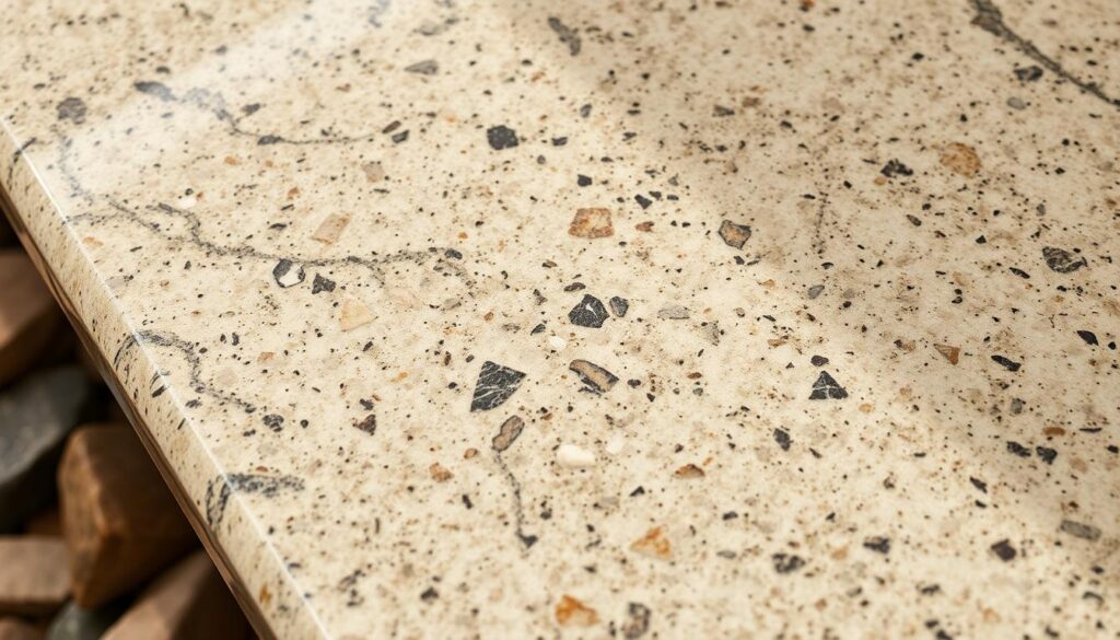 Antique finish granite surface texture Antique finish granite surface texture
