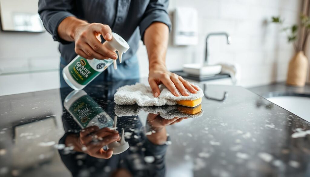 Granite panel maintenance Granite panel maintenance