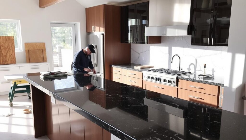granite bar counter installation granite bar counter installation